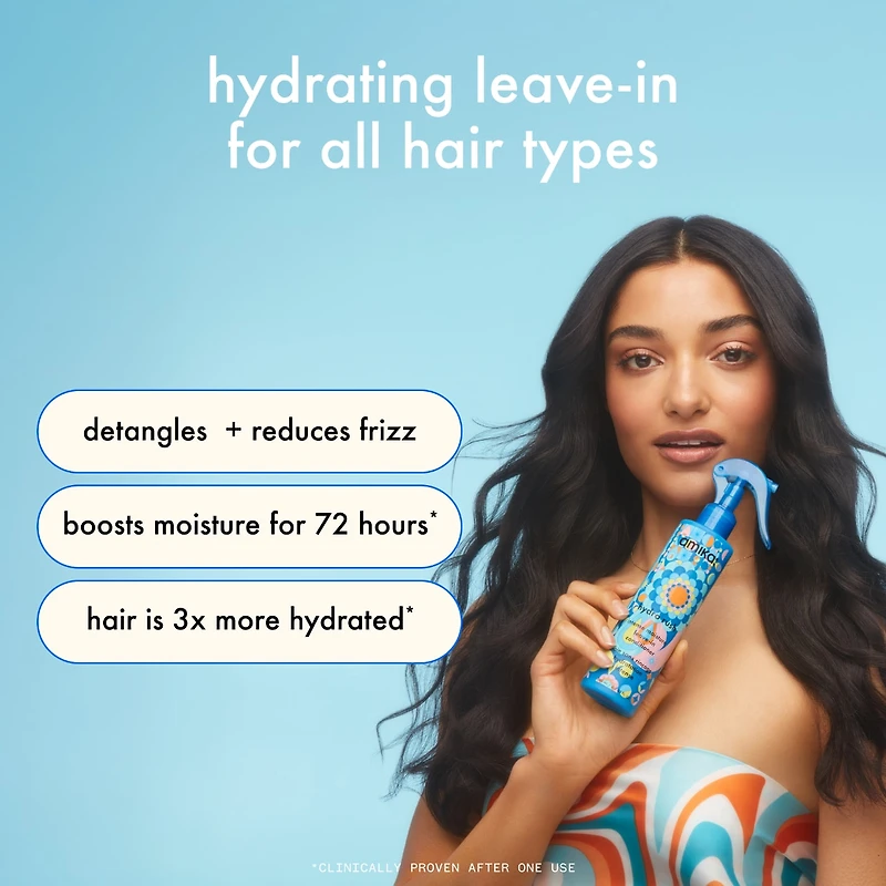Soin sans rinçage hydratation intense Hydro Rush avec acide hyaluronique