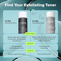 Lotion tonique exfoliante Skin Perfecting 2 % BHA pour une peau nette