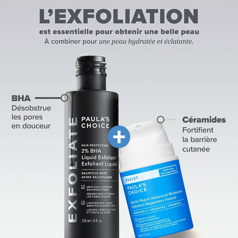 Hydratant réparateur de la barrière cutanée RESIST avec céramides