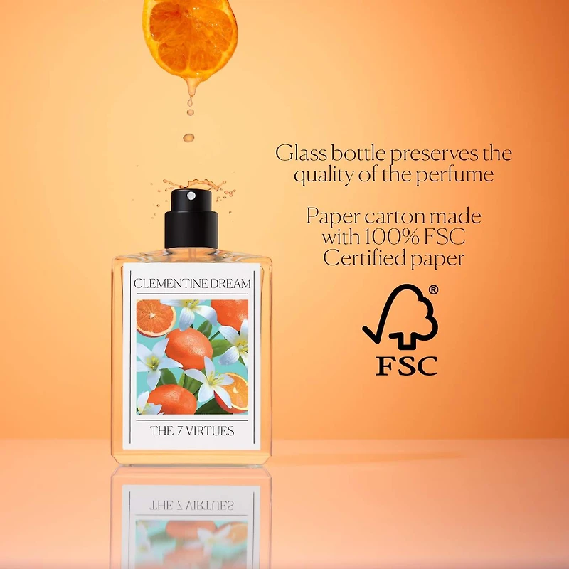 Eau de parfum Clementine Dream à la vanille