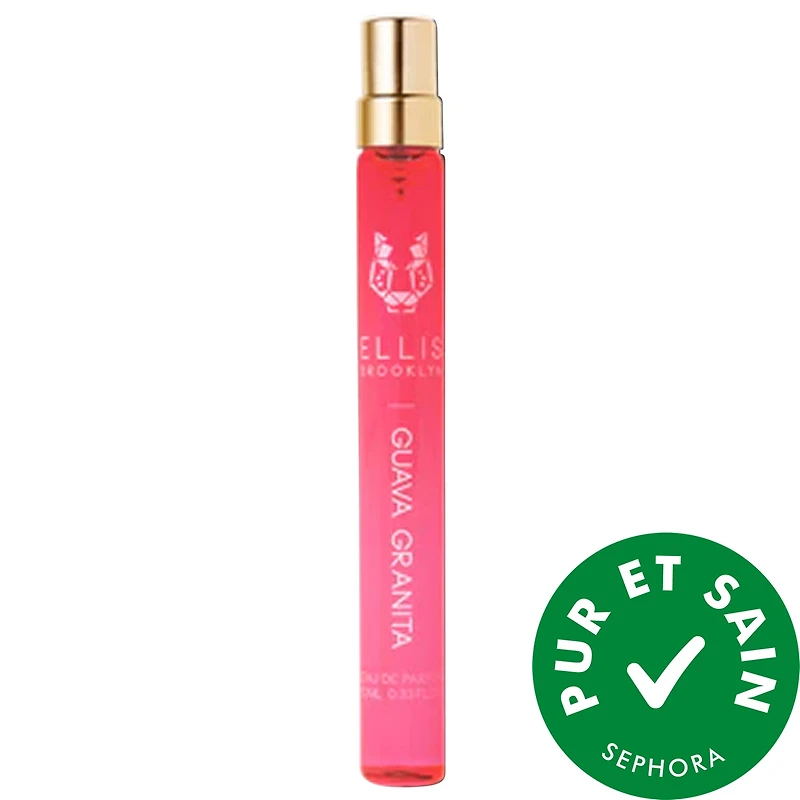 Ellis Brooklyn Eau de parfum GUAVA GRANITA avec vanille et banane en vaporisateur de voyage 0.34 oz/10 mL eau de parfum vaporisateur
