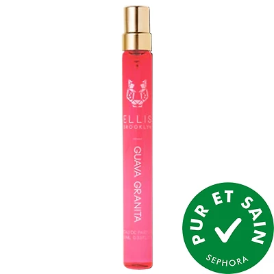 Ellis Brooklyn Eau de parfum GUAVA GRANITA avec vanille et banane en vaporisateur de voyage 0.34 oz/10 mL eau de parfum vaporisateur