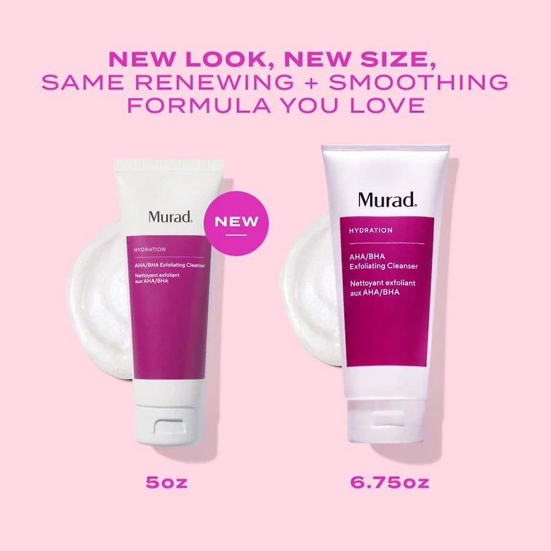 Nettoyant exfoliant AHA/BHA :