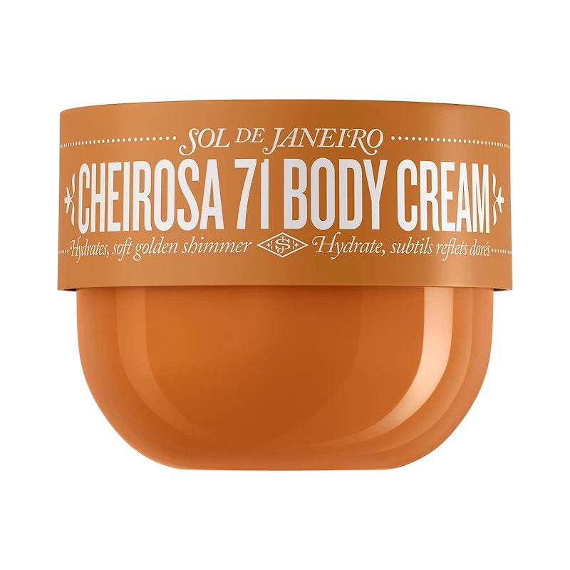 Sol de Janeiro Cheirosa 71 Vanilla & Macadamia Scented Body Cream for Dry Skin 8.1 oz / 240 mL
