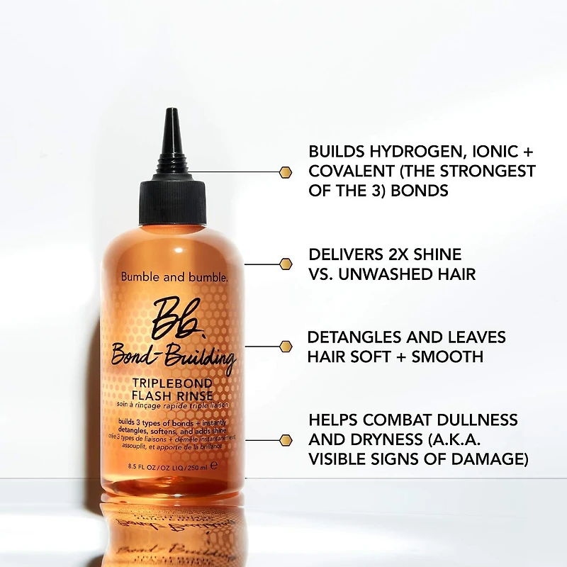 Minisoin rinçage éclair TripleBond Bond-Building pour cheveux endommagés