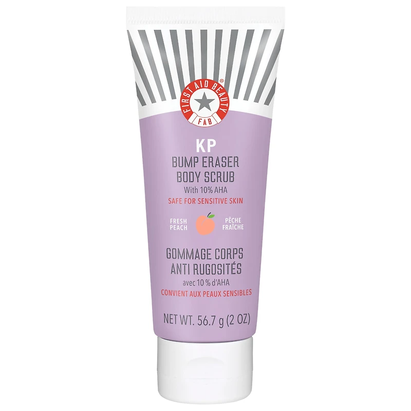 Exfoliant pour le corps KP Bump Eraser avec 10 % d’AHA cibler la kératose pilaire
