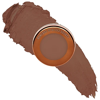 Danessa Myricks Beauty Yummy Skin Blurring Balm Powder Flushed - Matte Color for Cheek & Lip 0.21 oz