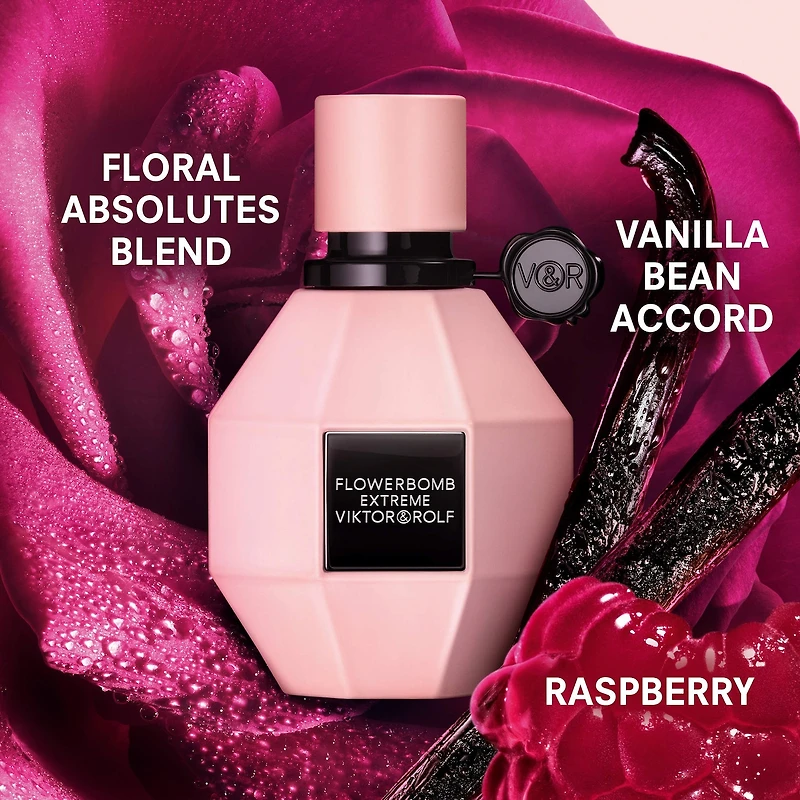 Flowerbomb Extreme Eau de Parfum Intense with Raspberry & Vanilla