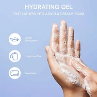 Gel nettoyant doux Water Bank avec acide hyaluronique