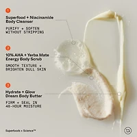 Superberry Firm + Glow Dream Body Butter with Niacinamide, Hyaluronic Acid Antioxidants