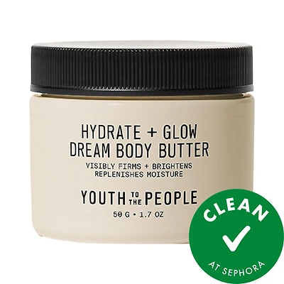 Superberry Firm + Glow Dream Body Butter with Niacinamide, Hyaluronic Acid Antioxidants
