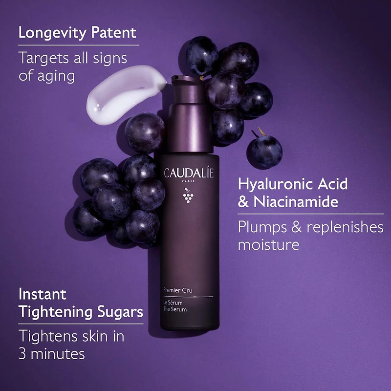 Sérum anti-âge Premier Cru avec niacinamide et acide hyaluronique