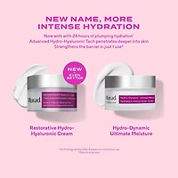 Crème hydratante hydro-hyaluronique réparatrice