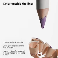 No 1. Crayon ligneur crémeux longue tenue