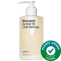 Nécessaire The Body Oil Grapefruit - Multi-Nutrient Treatment Oil With Peptides, Ceramides + Capsaicin Grapefruit 5.1 oz / 150 ml