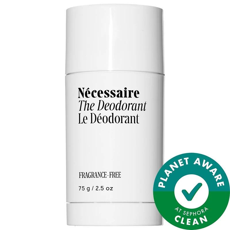 Nécessaire Fragrance-Free Deodorant - Aluminum-Free Extra-Strength Mandelic Acid Deodorant 2.5 oz / 73.9 mL