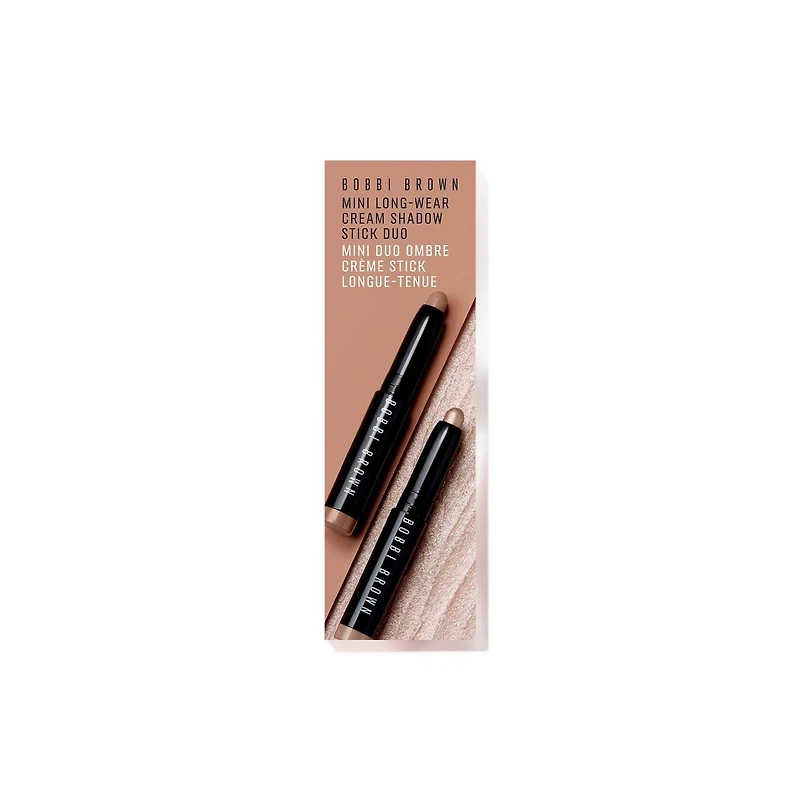 Mini ensemble de fards à paupières en crème longue tenue hydrofuge en bâton