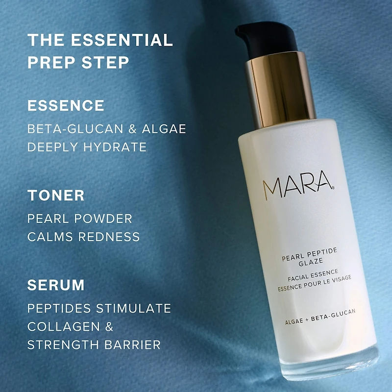 Pearl Peptide Glaze 3-in-1 Essence Toner Serum for Hydration & Redness