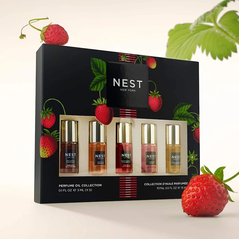 Mini Perfume Oil Rollerball Discovery Set