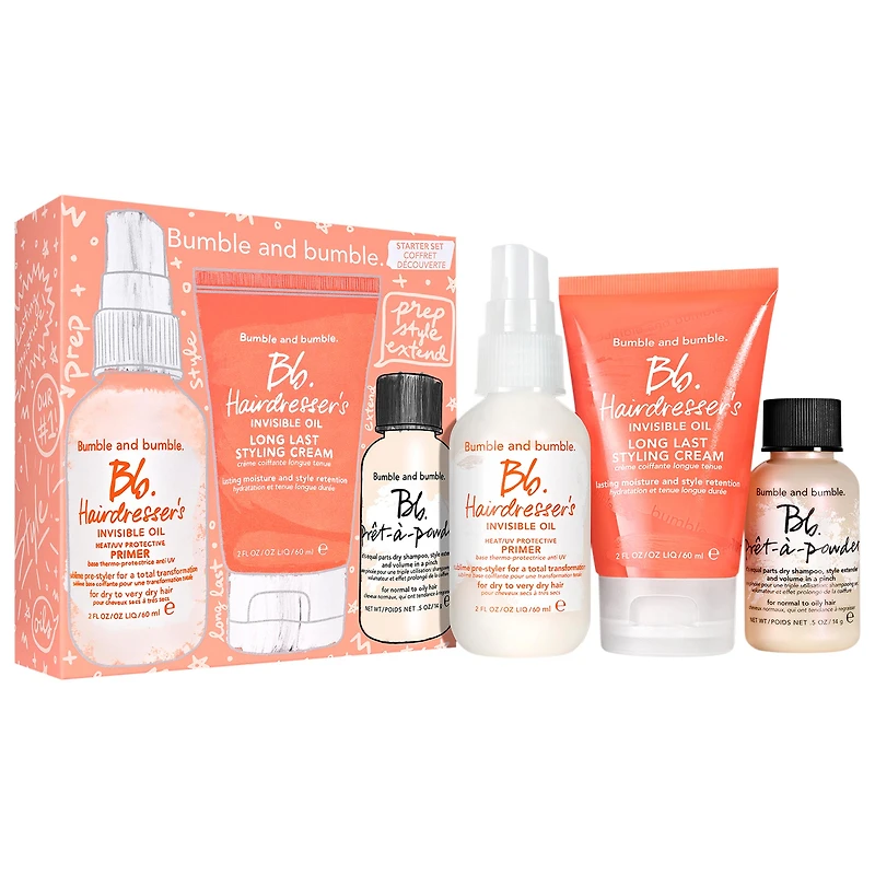 Mini Prep, Style + Extend Hair Gift Set