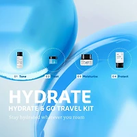 Hydrate & Go Travel Kit