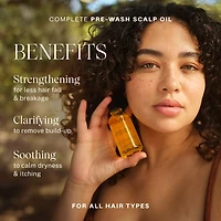 Mini Complete Pre-Wash Scalp & Hair Strengthening Treatment Oil