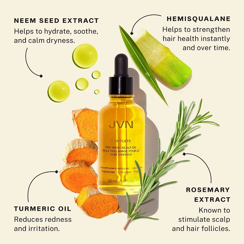 Mini Complete Pre-Wash Scalp & Hair Strengthening Treatment Oil