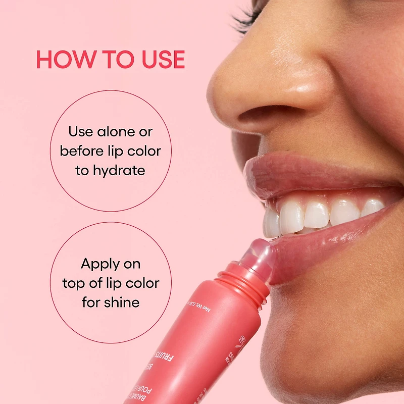 Baume hydratant léger Lip Glowy au beurre de karité