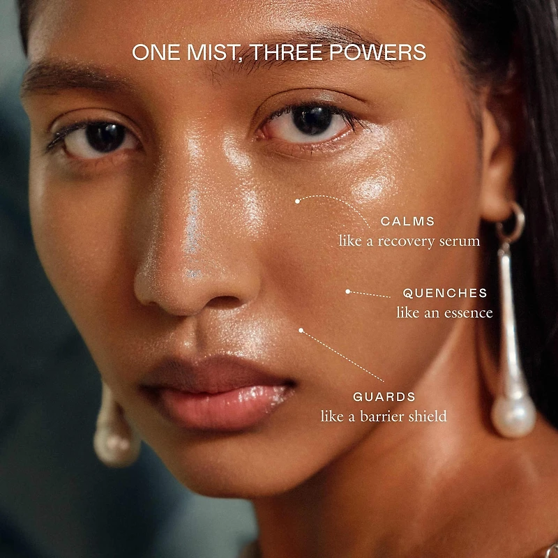 Mami Wata Barrier Strengthening Face Mist with Cica, Panthenol, Ectoin for Sensitive, Irritated Skin