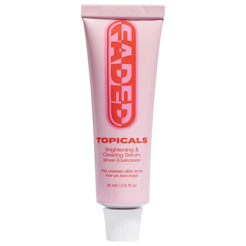 Topicals Mini Faded Brightening and Clearing Serum for Dark Spots & Discoloration (UNSCENTED) 0.5 oz/15 mL