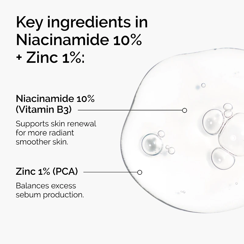 The Skin Support Set with Niacinamide + Hyaluronic Acid
