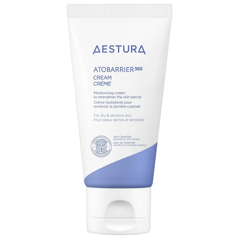 AESTURA Mini ATOBARRIER365 Cream Moisturizer with Ceramides & Niacinamide for Skin Moisture Barrier Repair 1.5 oz / 45 ml
