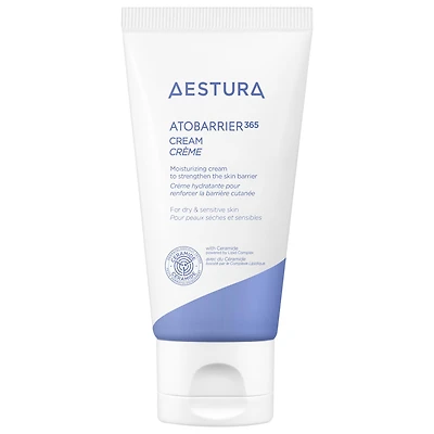 AESTURA Mini ATOBARRIER365 Cream Moisturizer with Ceramides & Niacinamide for Skin Moisture Barrier Repair 1.5 oz / 45 ml