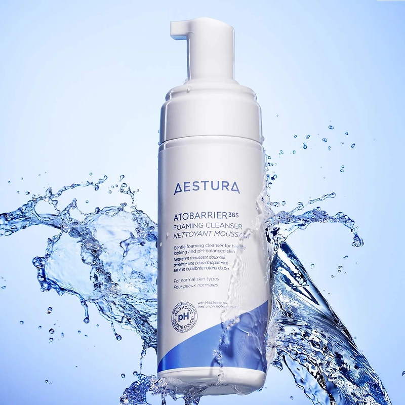 ATOBARRIER365 Gentle pH-Balancing Foaming Cleanser for Skin Moisture Barrier Repair