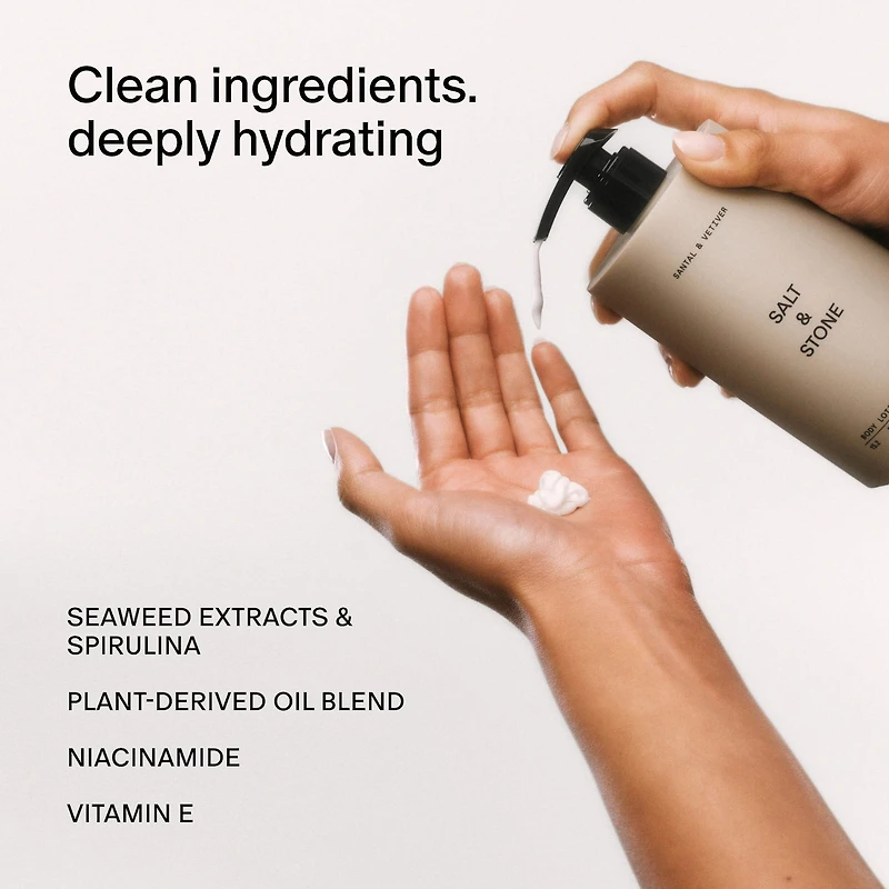 Saffron & Cedar Body Lotion with Niacinamide