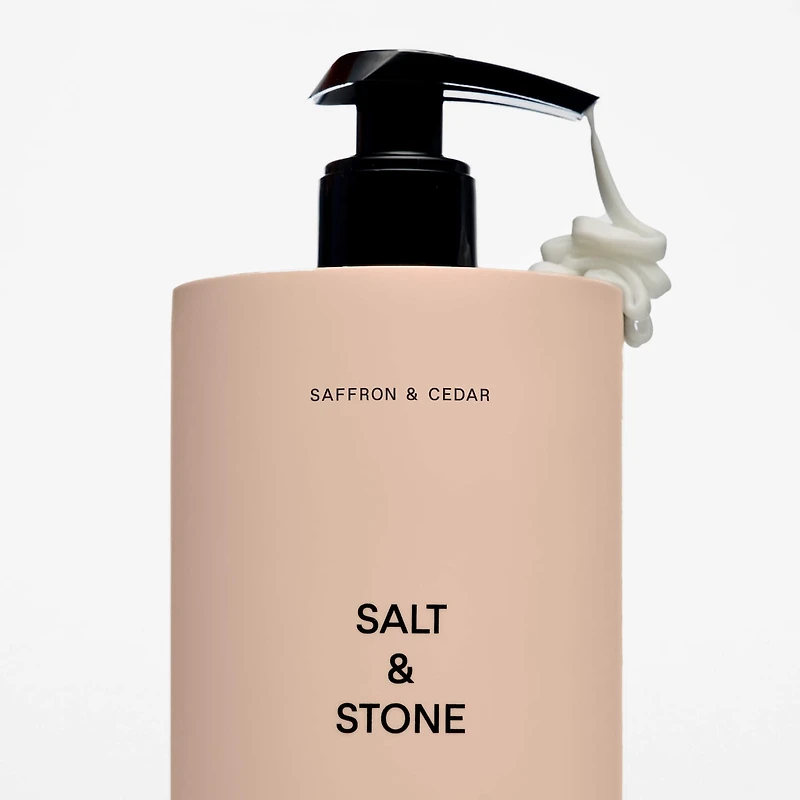 Saffron & Cedar Body Lotion with Niacinamide