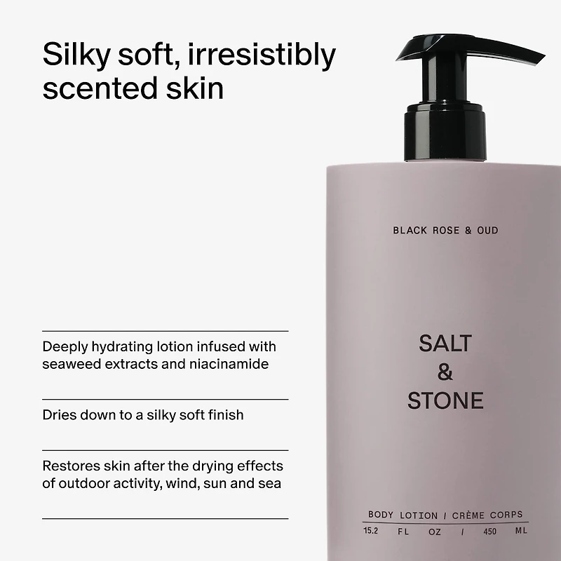 Black Rose & Oud Hydrating Body Lotion with Niacinamide