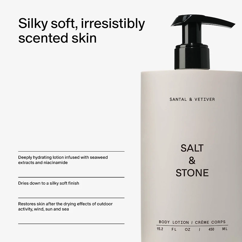 Santal & Vetiver Hydrating Body Lotion with Niacinamide