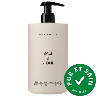 Lotion hydratante pour le corps Santal & Vetiver avec niacinamide