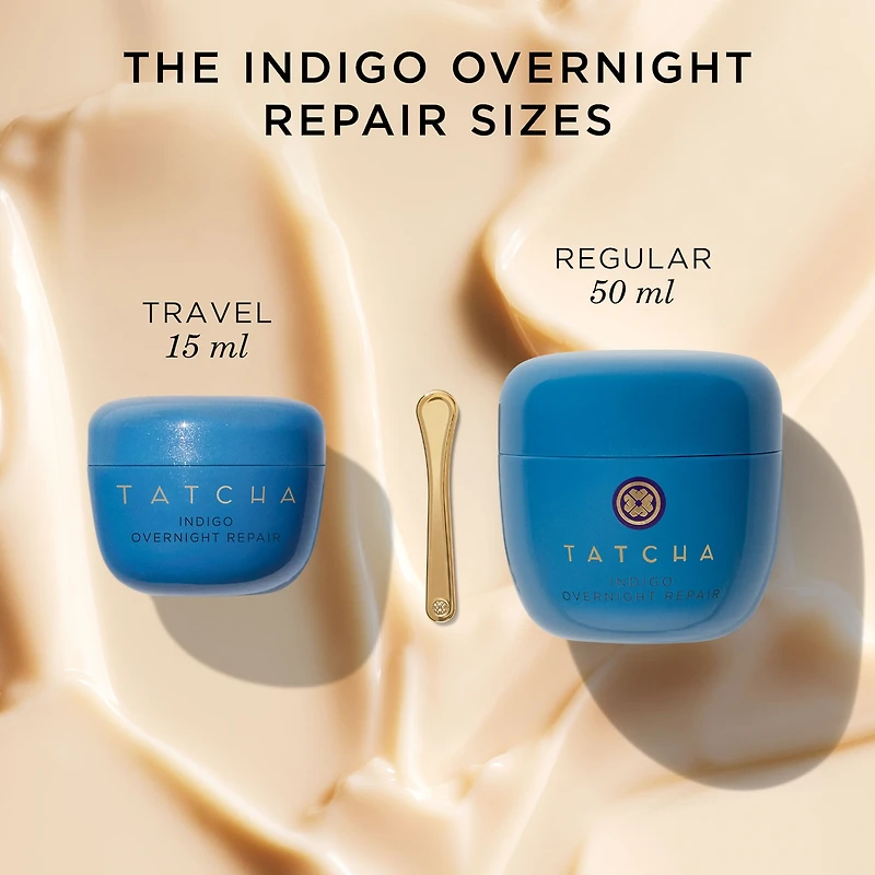 Crème protectrice de barrière qui réduit l’apparence des rougeurs Indigo Overnight Repair