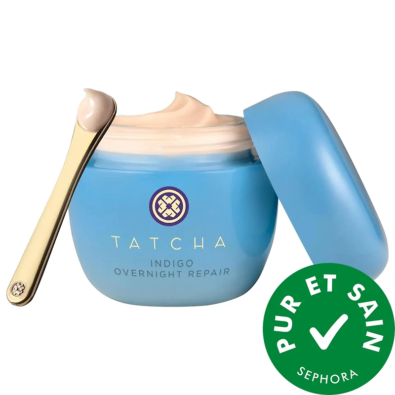 Crème protectrice de barrière qui réduit l’apparence des rougeurs Indigo Overnight Repair