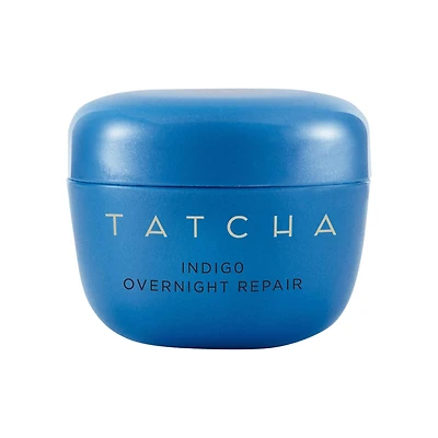 Tatcha Indigo Overnight Repair Redness Reducing Barrier Cream Moisturizer /