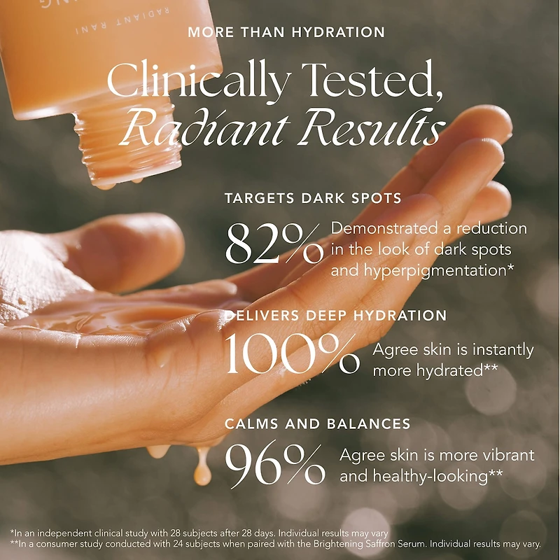 Brightening Saffron Toner Essence for Dark Spots with Niacinamide