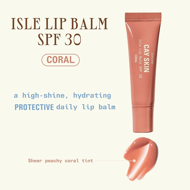 Isle Lip Balm SPF 30 with Sea Moss and Aloe Stem Cells