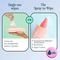 The Everywhere Spray-To-Wipe - Hydrating with Prebiotics, Vitamins and Omegas for Dry Skin