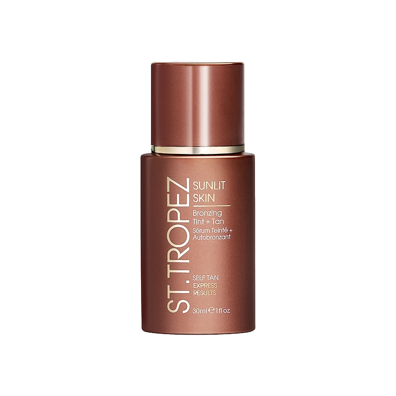 Sunlit Skin Bronzing Tint and Self Tan Face Serum