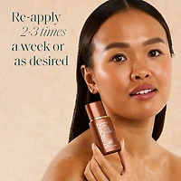 Fluide teinté bronzant et sérum autobronzant pour le visage de Sunlit Skin