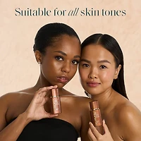 Fluide teinté bronzant et sérum autobronzant pour le visage de Sunlit Skin