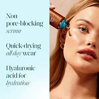 Fluide teinté bronzant et sérum autobronzant pour le visage de Sunlit Skin