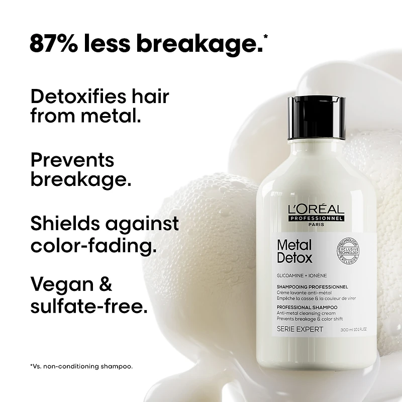 Shampoing sans sulfate Metal Detox